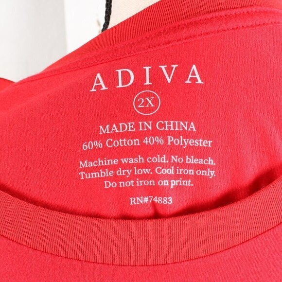 Christmas Shirt - Baby Its Warm Outside, P2P 22" -  NWT - Picture 4 of 5